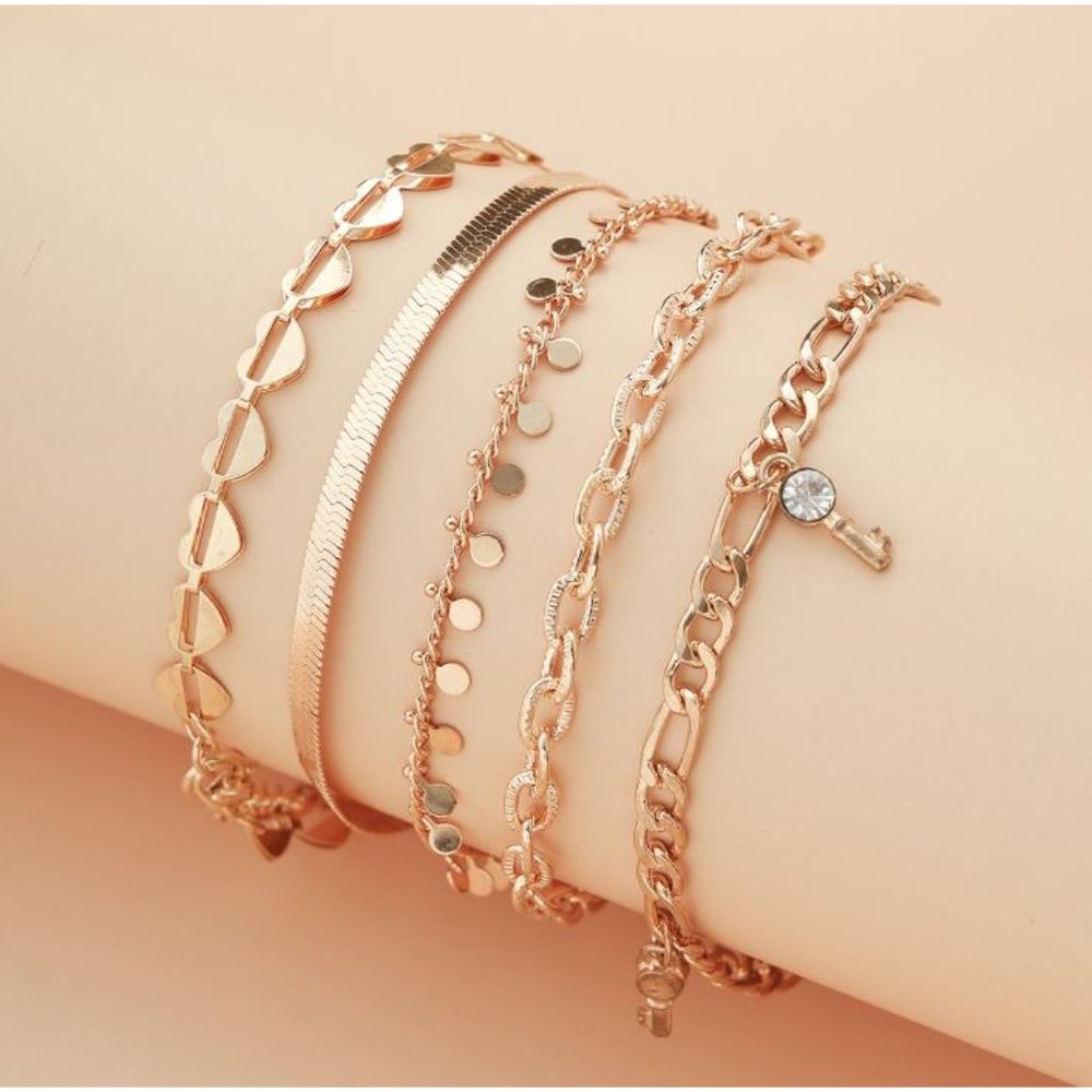 Anklet Bracelets Set - Picture 2 of 4